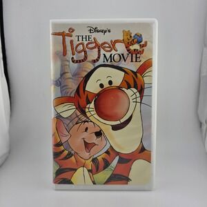 Disney The Tigger Movie VHS Pre-Owned Fair Condition Sticker Wear‎